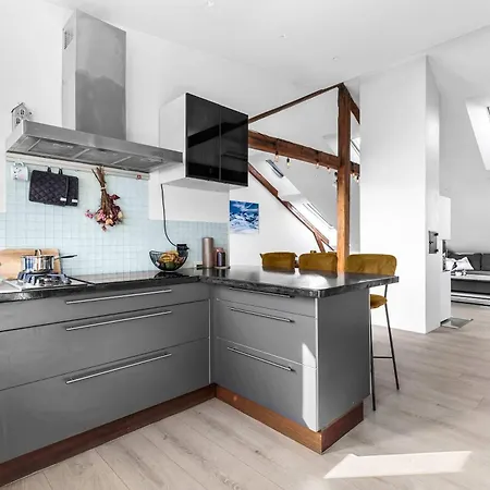 Dinbnb L Penthouse L Two Bath L Bathtub L Self Check-in Apartamento *